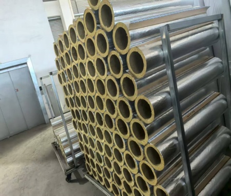 Krs Customized rock wool board with aluminum foil: The perfect combination of high-efficiency heat insulation and moisture-proofing.